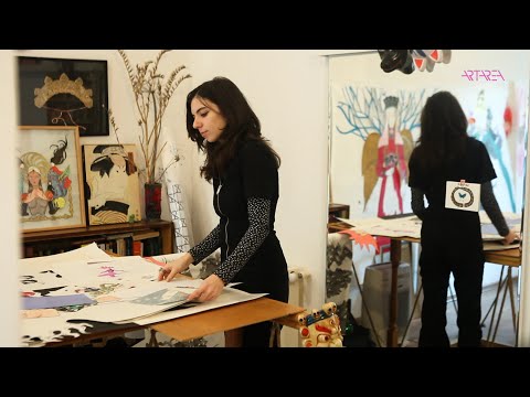 არტარეას ვიდეობლოგი სტუდიო ვიზიტი - Anna Mikhailova-Kezeli