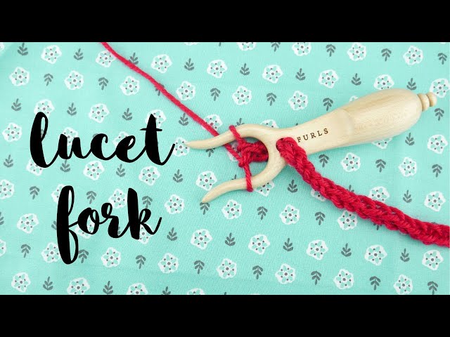 Furls Lucet Fork ~ A Crochet Tool Review - Crystalized Designs