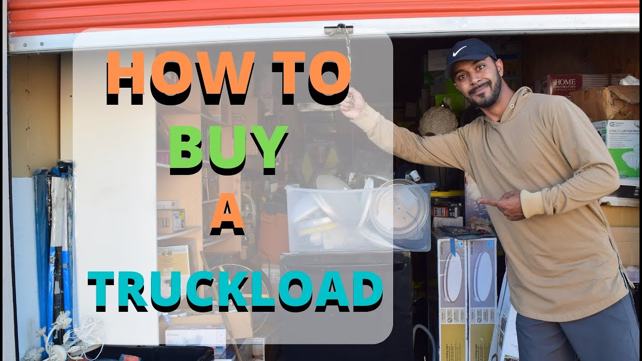 HOW TO BUY LIQUIDATION TRUCKLOADS How To Start Buying And Reselling