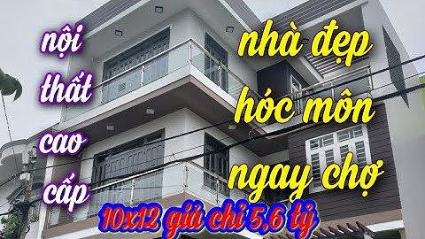 biệt thự phố hóc môn mi ni ngay chợ đại hải quá đẹp