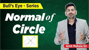 Equation of Normal | Circle Class 11 | IIT JEE MATHS | ATP STAR KOTA
