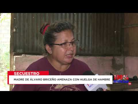 Madre de Álvaro Briceño amenaza con huelga de hambre