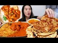 Unbelievably Tasty INDIAN FOOD In Singapore! Butter Chicken Biryani, Garlic Naan, Roti Prata Mukbang
