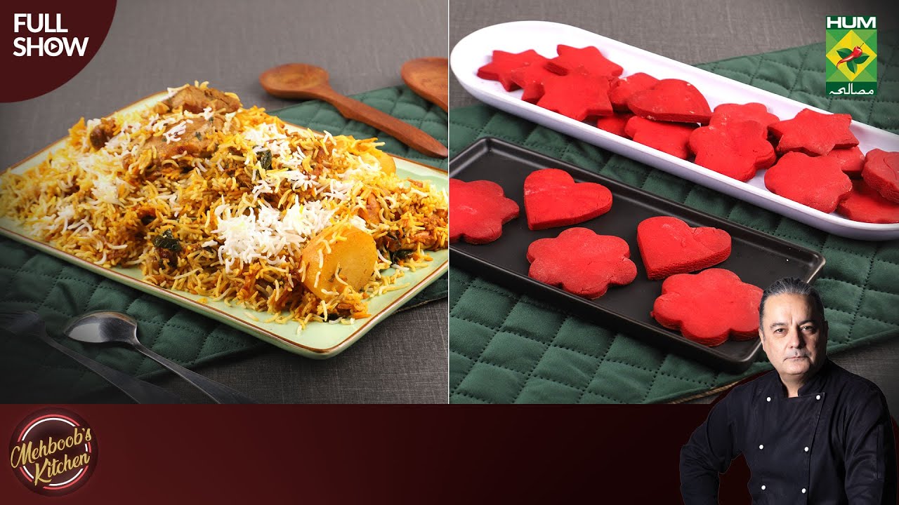 Mahbob S Bombay Biryani & Red Velvet Cookies | Mehboob's Kitchen | Chef Mehboob ...