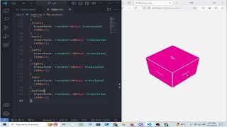 Create 3D Rotating Cube Animation with HTML & CSS  CSS Hover Effects Tutorial