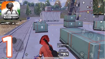 Battlegrounds Mobile India - Gameplay Walkthrough Part 1 - First Gameplay (IOS/Android)