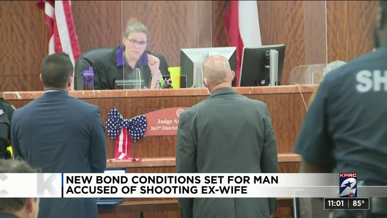 New bond conditions set for man accused of shooting ex-wife 4 times ...