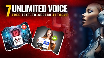 🔥 Best 7 FREE AI Voice Generator (2025) 🔥 | 🎙️ Use Text To Speech AI Free