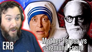 ONE OF THE BEST BATTLES?! Mother Teresa vs Sigmund Freud. Epic Rap Battles of History [Reaction]