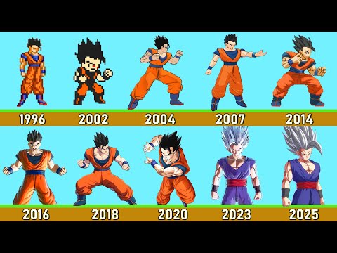 Evolution of Ultimate Gohan 【悟飯ビースト、アルティメット悟