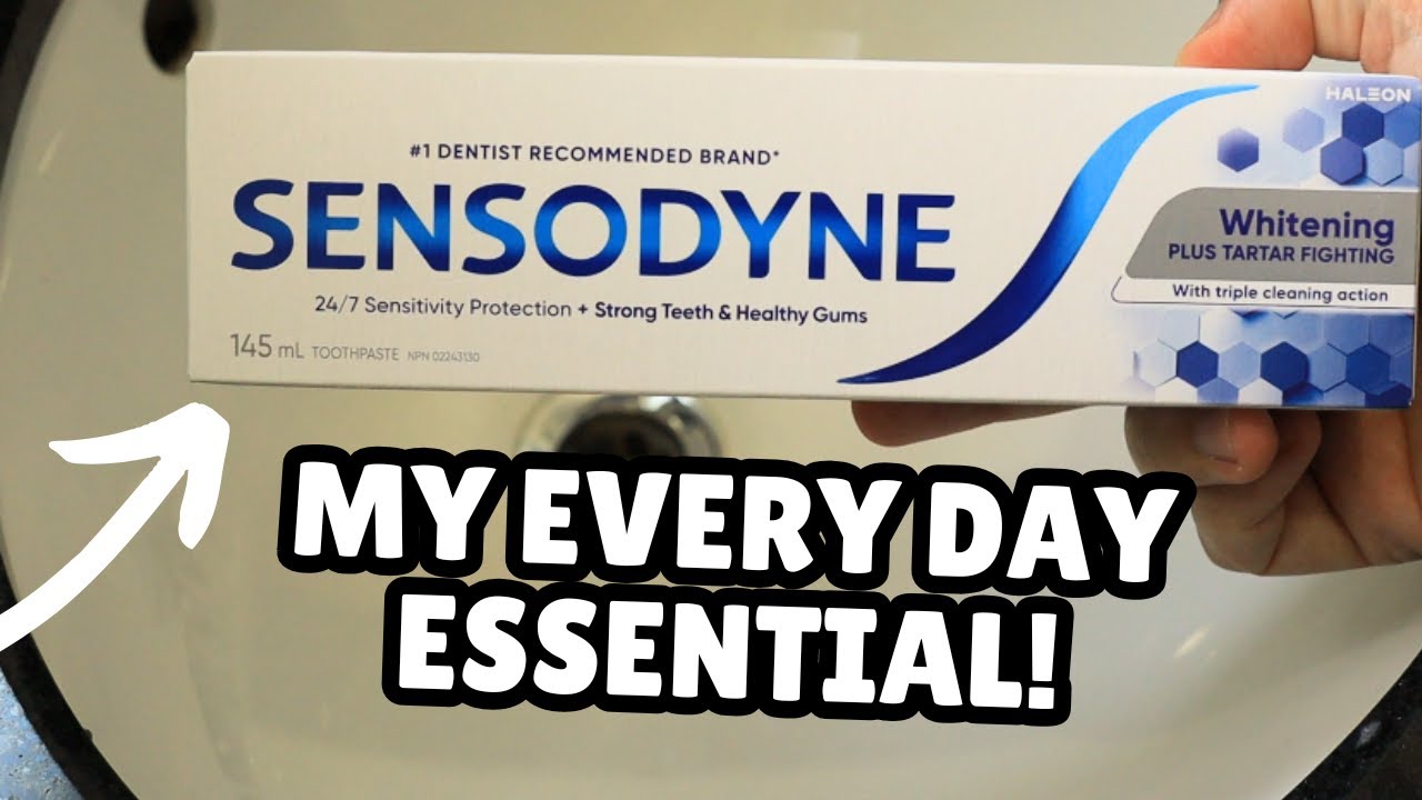 A Simple Sensodyne Whitening Toothpaste Review Video We All Need. - YouTube