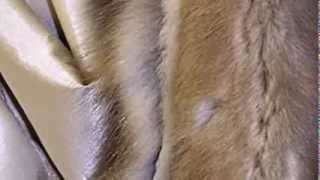 видео Сравнение шубы из мутона и сурка