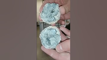 When I Opened This Geode It Made My Knees WEAK! #crystals #gems #nature #science #sparkles