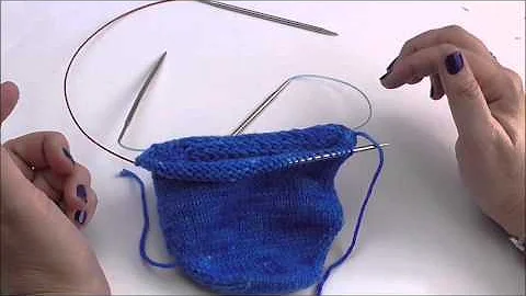 Sock Knitting with Two Circular Needles by Amy Det...