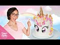 Easy Unicorn Cake Tutorial With Free Unicorn Eye Printable!