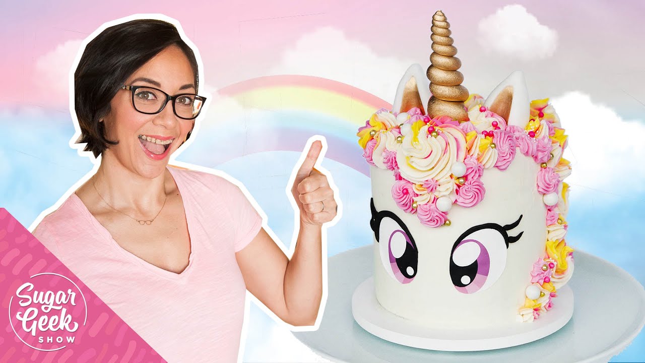 unicorn cake tutorial free eye printable sugar geek show