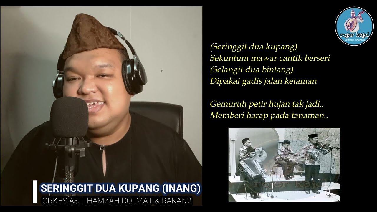SERINGGIT DUA KUPANG (INANG) cover by ROJER KAJOL ~ SUARA MALAYA #36.