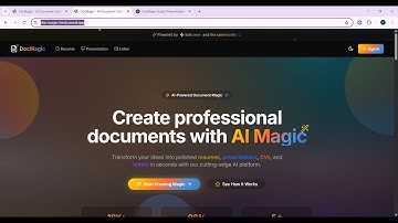 DocMagic: AI-Powered Document Creation