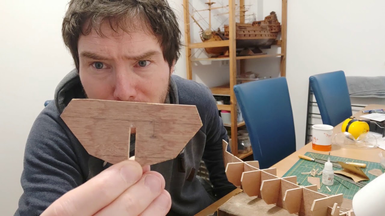 Frame romp maken (Neeltje Jacoba Scheepsmodel #2)