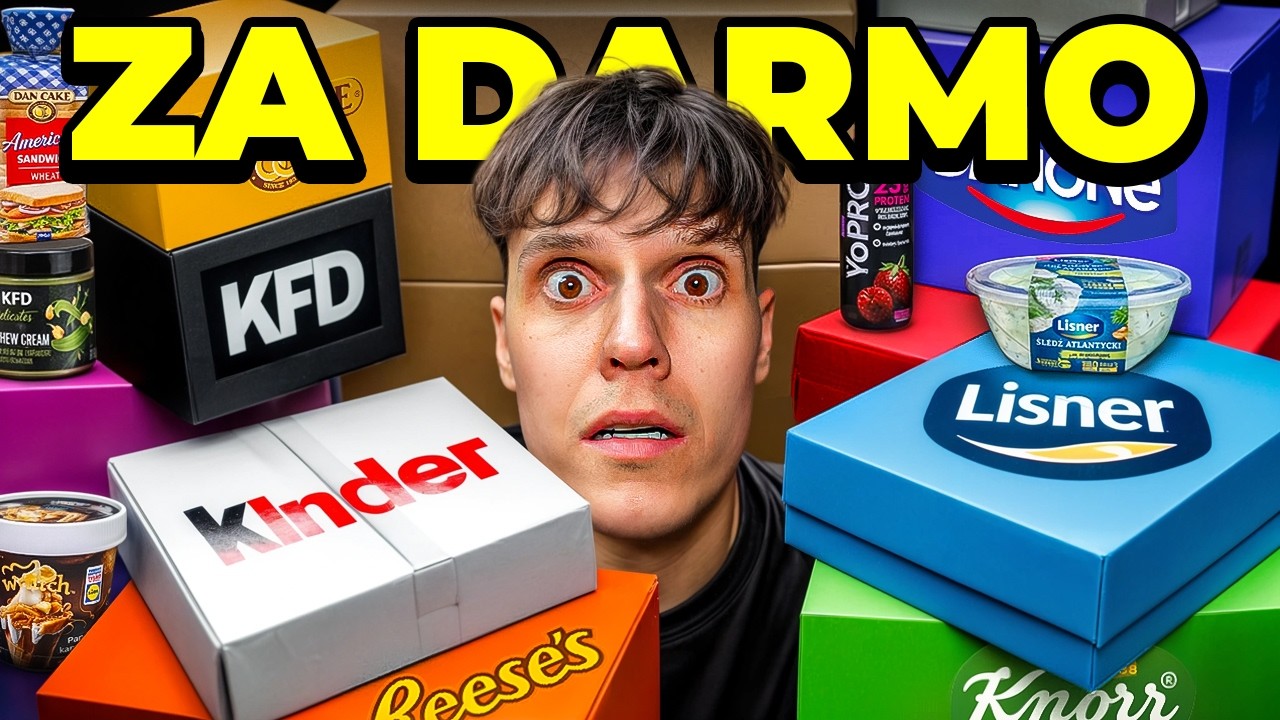 Przetrwałem 7 DNI Jedząc TYLKO DARMOWE Jedzenie