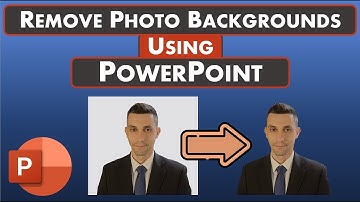 Remove Photo Backgrounds Using PowerPoint | Easy Method