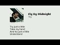 Try - Fly By Midnight (Lyrics)