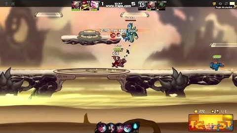Awesomenauts - Z3RØ Nibbs Tripple Kill w/ help from Derpl.
