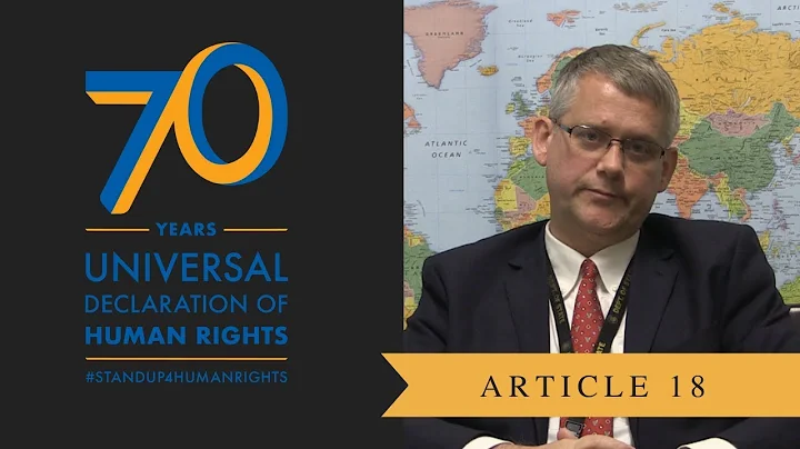 What Article 18 of the Universal Declaration of Human Rights Mean to Daniel