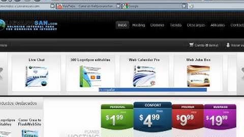 Como hacer una pagina web parte 1 con incomedia website x5