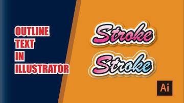 Learn How to Create Outline Text Multiple Times in Illustrator