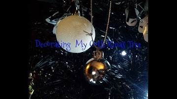 Decorating My Goth Xmas Tree | Metalbeautyx