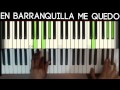 Joe Arroyo - En Barranquilla me Quedo (Piano: Jorge Pava)