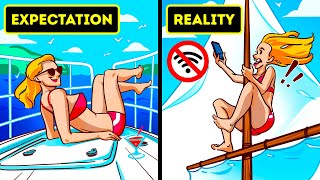 You Could Live on a Luxury Yacht All Your Life But Never Have Wi-Fi Or Pizza