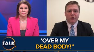 “Over My Dead Body" | Julia Hartley-Brewer v Pro-Palestinian Activist