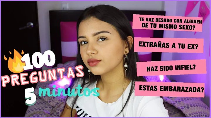 CONTESTO 100 PREGUNTAS EN 5 MINUTOS | Angie Calderon
