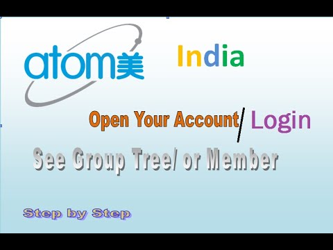 Atomy How to Login/Open Account