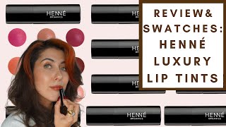 REVIEW & SWATCHES: HENNÉ ORGANICS LUXURY LIP TINTS | Integrity Botanicals