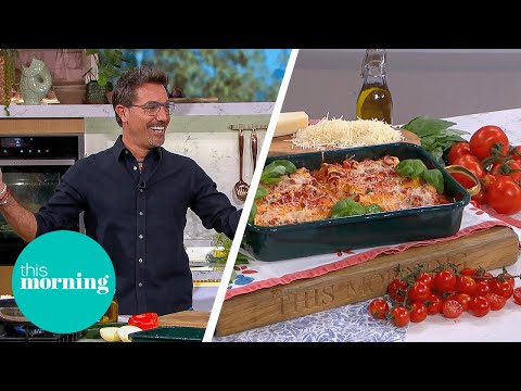 Gino d'acampo is back with an indulgent cannelloni pasta bake | this morning