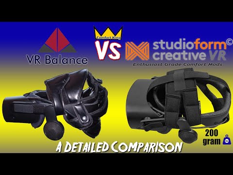 hjerne Fristelse Synlig WHO IS THE KING OF VR COMFORT MODS?! – A STUDIOFORM CREATIVE VR Vs. VR  BALANCE DETAILED REVIEW! - YouTube