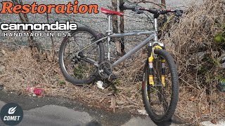 [ASMR] Restoration - 1996 Vintage CANNONDALE  Bicycle