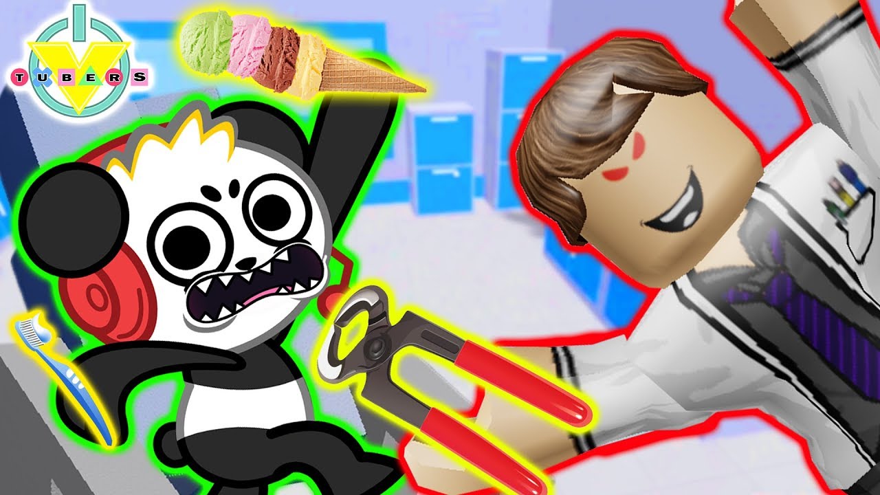 Crazy Dental Office Visit Jumping On Teeth Roblox Escape The Dentist Obby Escape Ice Cream Obby Youtube