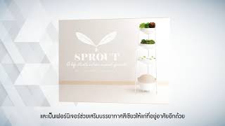 SPORUT ชุดปลูกพืชไฮโดรโปนิกส์แนวตั้ง