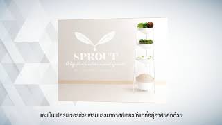 SPORUT ชุดปลูกพืชไฮโดรโปนิกส์แนวตั้ง