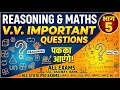 V.V. important resoning and maths for ukpsc and all state PSC exams
