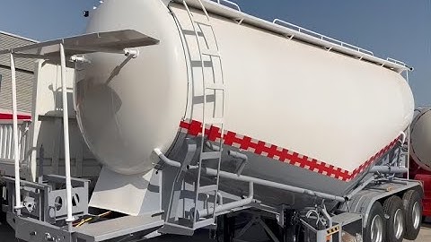 Tri Axle Bulk Cement Tanker Trailer | Yuhang Brand Pneumatic Dry Bulk Cement Transport Trailer Price