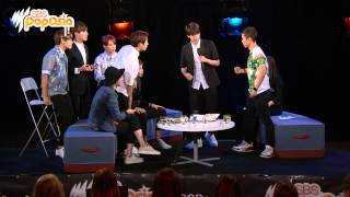 BTS' Jin Vs Andy Trieu - rock-paper-scissors to eat Vegemite