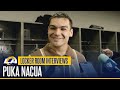 Puka Nacua Reacts To The Rams' 45-17 Win Over The Cardinals | Locker Room Interviews