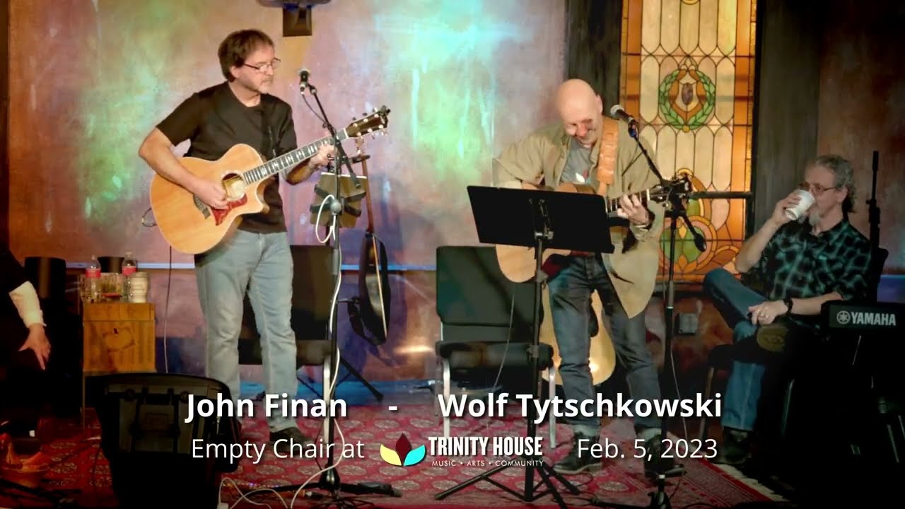 John Finan and Wolf Tytschkowski at Empty Chair 02 05 23