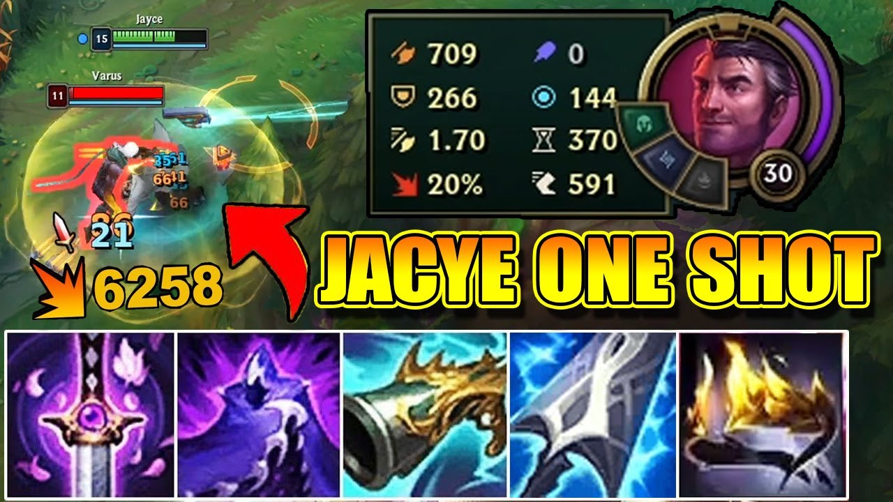 JAYCE LV30 + 700 DAME ??? LÍ DO PHẢI CẤM TRONG URF CHÍNH LÀ ĐÂY