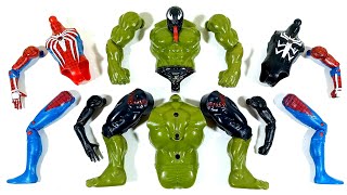 AVENGERS TOYS ASSEMBLE HULK SMASH, SPIDER-MAN, VENOM SUPERHERO